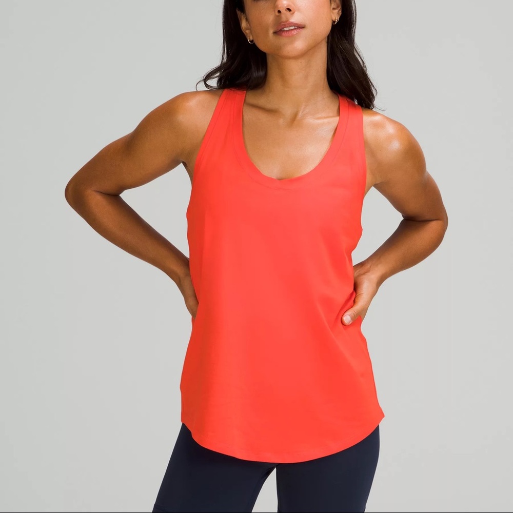 NWT Lululemon Love Tank in Autumn Red - Size 12